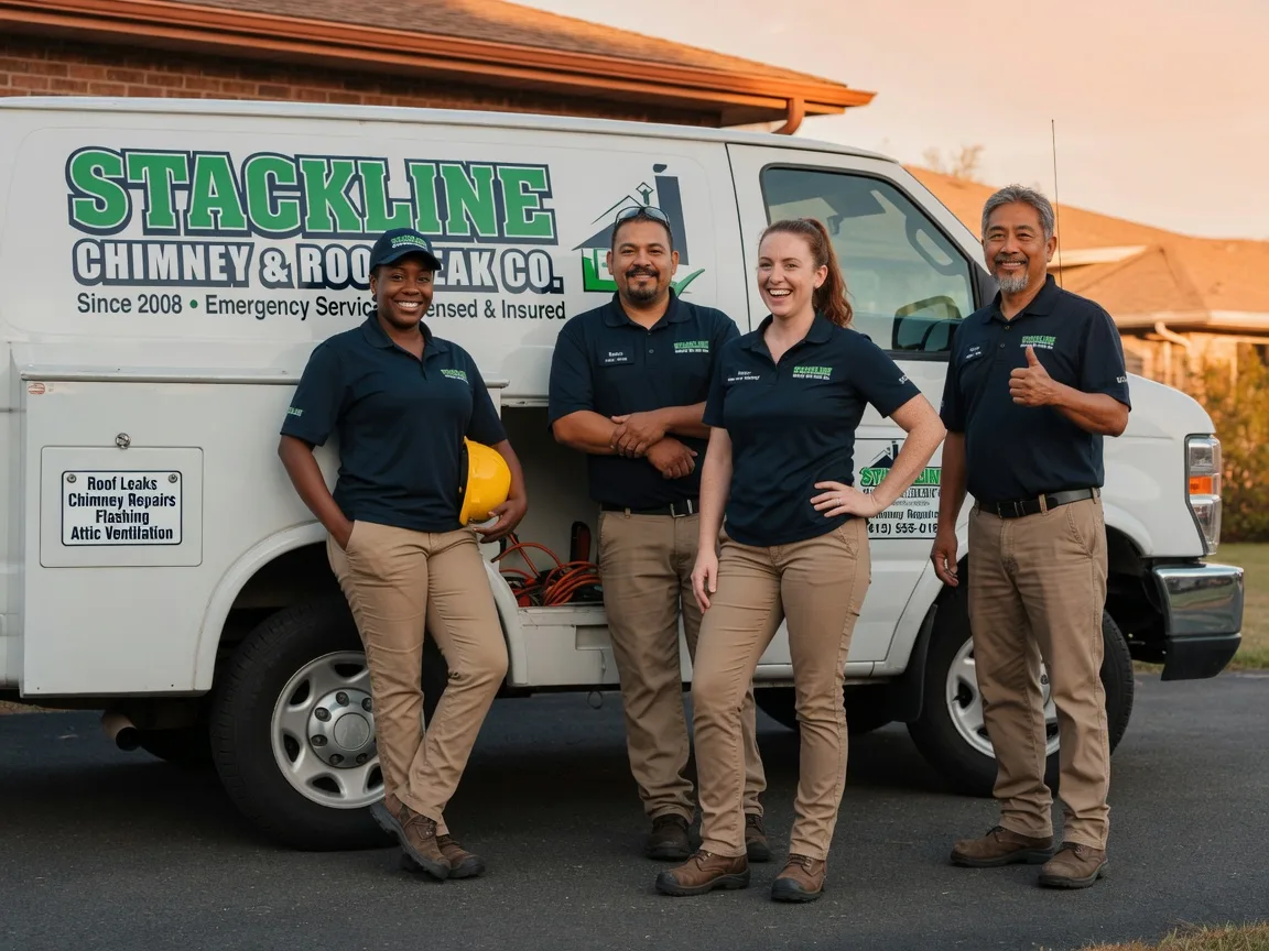 Chimney flashing repair company in Walkerville, MI